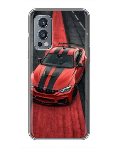 Чохол для OnePlus Nord 2 з картинкою «BMW на червоній доріжці» Чохол для OnePlus Nord 2 з картинкою «BMW на червоній доріжці»