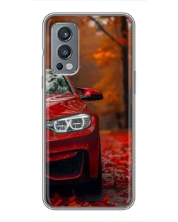 Чохол для OnePlus Nord 2 з картинкою «Осіння BMW M4»
