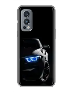 Чохол для OnePlus Nord 2 з картинкою «BMW — нічний погляд» Чохол для OnePlus Nord 2 з картинкою «BMW — нічний погляд»