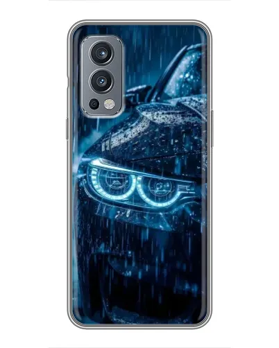 Чехол для OnePlus Nord 2 с картинкой «BMW под дождем» Чехол для OnePlus Nord 2 с картинкой «BMW под дождем»