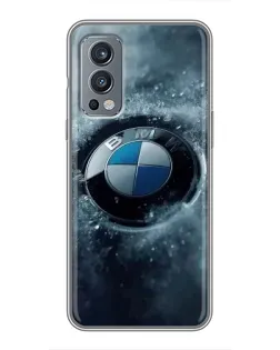 Чохол для OnePlus Nord 2 з картинкою «Логотип BMW — лід» Чохол для OnePlus Nord 2 з картинкою «Логотип BMW — лід»