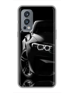 Чохол для OnePlus Nord 2 з картинкою «Чорна BMW — профіль» Чохол для OnePlus Nord 2 з картинкою «Чорна BMW — профіль»