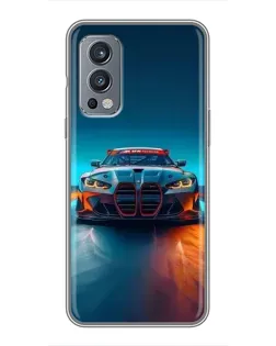 Чохол для OnePlus Nord 2 з картинкою «BMW — вогні неону» Чохол для OnePlus Nord 2 з картинкою «BMW — вогні неону»