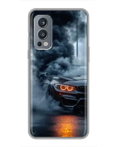 Чехол для OnePlus Nord 2 с картинкой «BMW M-Power — абстракция» Чехол для OnePlus Nord 2 с картинкой «BMW M-Power — абстракция»