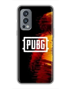 Чохол для OnePlus Nord 2 з картинкою «Яскравий логотип PUBG»