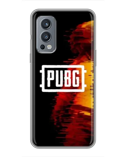Чохол для OnePlus Nord 2 з картинкою «Яскравий логотип PUBG»