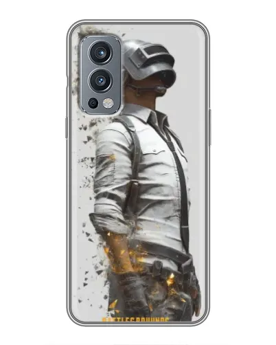Чохол для OnePlus Nord 2 з картинкою «PUBG — боєць у пилу»