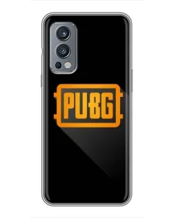 Чохол для OnePlus Nord 2 з картинкою «PUBG — рамка лого» Чохол для OnePlus Nord 2 з картинкою «PUBG — рамка лого»
