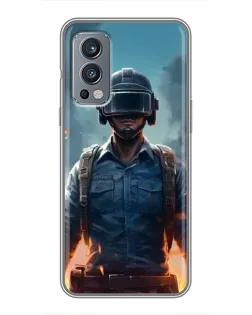 Чохол для OnePlus Nord 2 з картинкою «PUBG — реалістичний герой» Чохол для OnePlus Nord 2 з картинкою «PUBG — реалістичний герой»