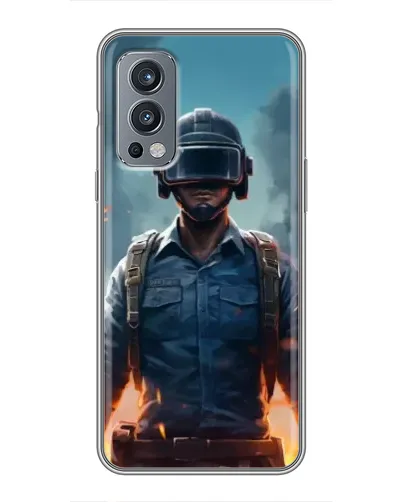 Чохол для OnePlus Nord 2 з картинкою «PUBG — реалістичний герой»