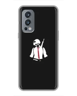Чохол для OnePlus Nord 2 з картинкою «PUBG — силует воїна» Чохол для OnePlus Nord 2 з картинкою «PUBG — силует воїна»