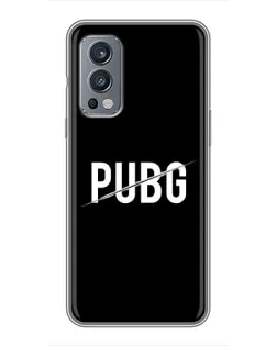 Чохол для OnePlus Nord 2 з картинкою «PUBG — білий логотип» Чохол для OnePlus Nord 2 з картинкою «PUBG — білий логотип»