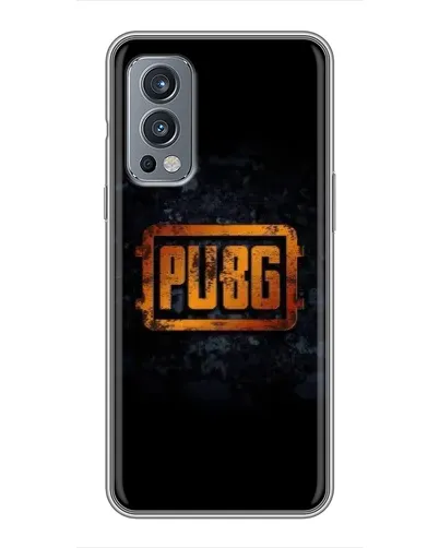 Чохол для OnePlus Nord 2 з картинкою «PUBG — золотий логотип»