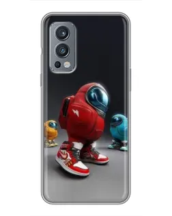 Чохол для OnePlus Nord 2 з картинкою «Among Us — 3D стиль»