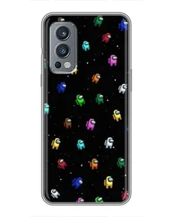 Чохол для OnePlus Nord 2 з картинкою «Екіпаж Among Us»