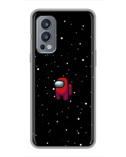 Чохол для OnePlus Nord 2 з картинкою «Червоний Among Us»