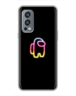 Чохол для OnePlus Nord 2 з картинкою «Among Us градієнт»