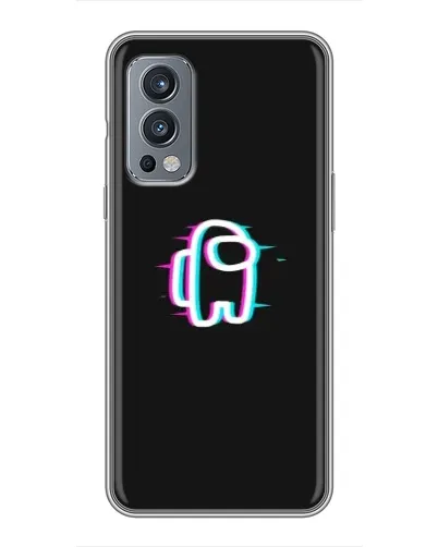 Чохол для OnePlus Nord 2 з картинкою «Among Us неон»