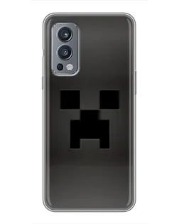 Чохол для OnePlus Nord 2 з картинкою «Чорний кріпер градієнт»
