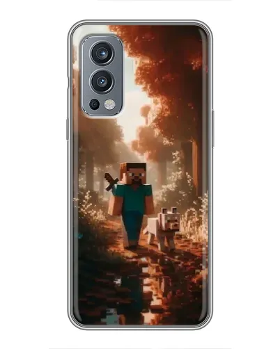 Чохол для OnePlus Nord 2 з картинкою «Стів у лісі»
