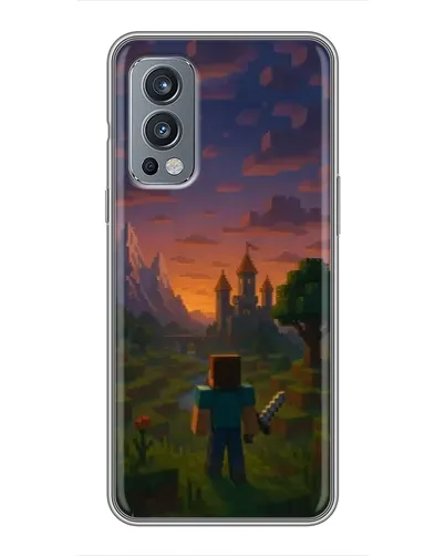 Чохол для OnePlus Nord 2 з картинкою «Стів біля вежі»