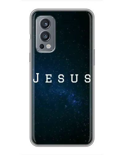 Чехол для OnePlus Nord 2 с картинкой «Звездное небо Jesus»