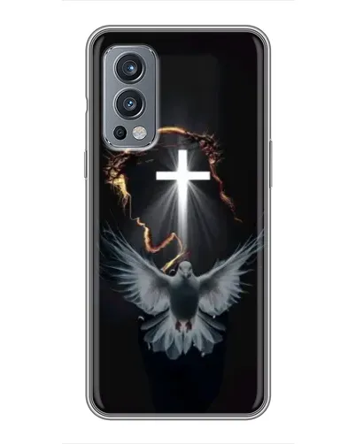 Чехол для OnePlus Nord 2 с картинкой «Голубь и Свет»