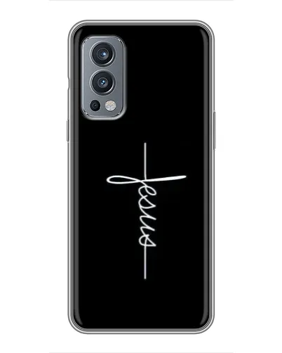 Чехол для OnePlus Nord 2 с картинкой «Тонкая линия веры»