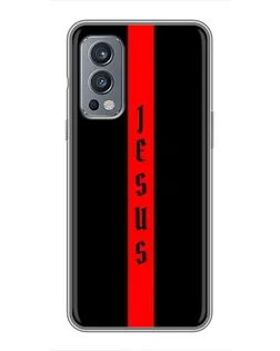 Чехол для OnePlus Nord 2 с картинкой «Красная линия веры»