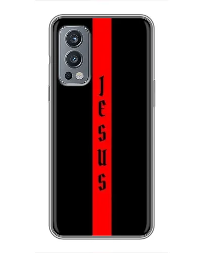 Чехол для OnePlus Nord 2 с картинкой «Красная линия веры»