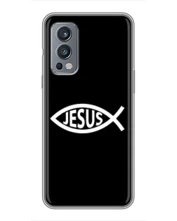Чехол для OnePlus Nord 2 с картинкой «Классический Jesus»