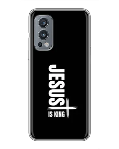 Чехол для OnePlus Nord 2 с картинкой «Вертикаль веры Jesus»