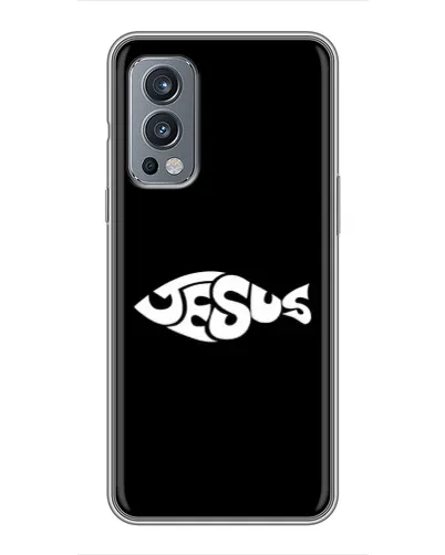 Чехол для OnePlus Nord 2 с картинкой «Рыба Jesus» Чехол для OnePlus Nord 2 с картинкой «Рыба Jesus»