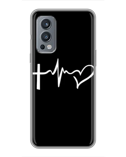 Чехол для OnePlus Nord 2 с картинкой «Пульс веры» Чехол для OnePlus Nord 2 с картинкой «Пульс веры»