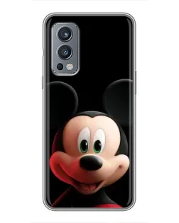 Чохол для OnePlus Nord 2 з картинкою «Усміхнений Міккі Маус»