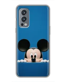 Чохол для OnePlus Nord 2 з картинкою «Міккі виглядає»