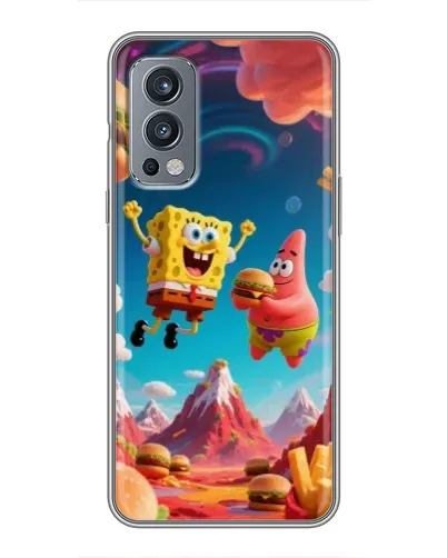 Чохол для OnePlus Nord 2 з картинкою «Космічний фастфуд»