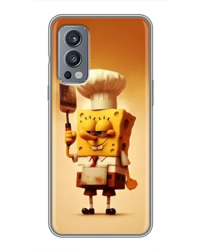 Чохол для OnePlus Nord 2 з картинкою «Губка Боб кухар»