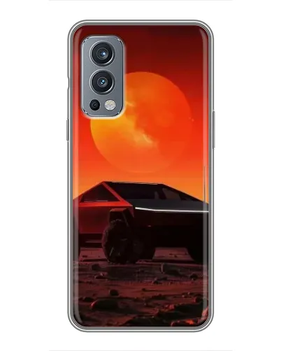 Чехол для OnePlus Nord 2 с картинкой «Cybertruck на Марсе» Чехол для OnePlus Nord 2 с картинкой «Cybertruck на Марсе»