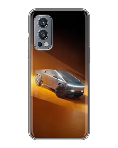 Чехол для OnePlus Nord 2 с картинкой «Cybertruck в пустыне» Чехол для OnePlus Nord 2 с картинкой «Cybertruck в пустыне»