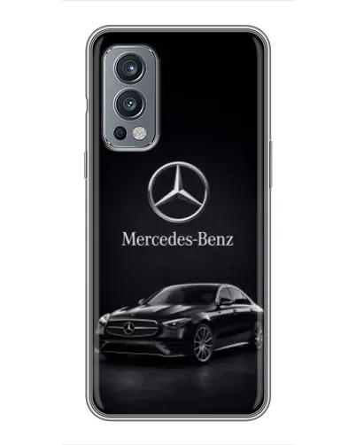 Чохол для OnePlus Nord 2 з картинкою «Mercedes — решітка радіатора» Чохол для OnePlus Nord 2 з картинкою «Mercedes — решітка радіатора»