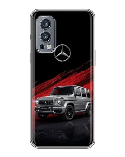 Чохол для OnePlus Nord 2 з картинкою «Mercedes G-Class червоний» Чохол для OnePlus Nord 2 з картинкою «Mercedes G-Class червоний»