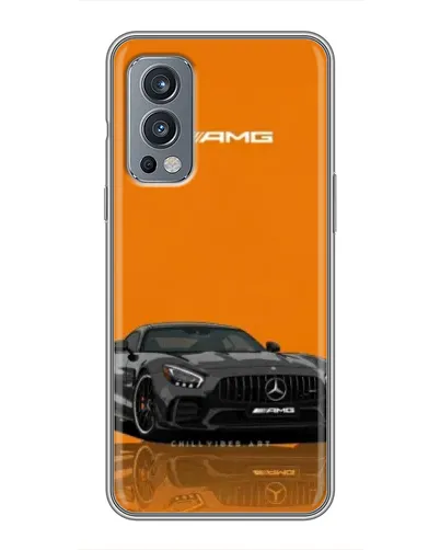Чохол для OnePlus Nord 2 з картинкою «Помаранчевий Mercedes AMG» Чохол для OnePlus Nord 2 з картинкою «Помаранчевий Mercedes AMG»