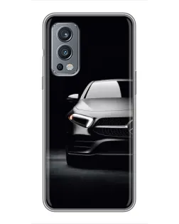 Чохол для OnePlus Nord 2 з картинкою «Світло фар Mercedes»