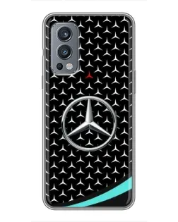 Чохол для OnePlus Nord 2 з картинкою «Mercedes — бірюзовий акцент»