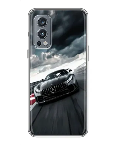 Чохол для OnePlus Nord 2 з картинкою «Гоночний Mercedes AMG» Чохол для OnePlus Nord 2 з картинкою «Гоночний Mercedes AMG»