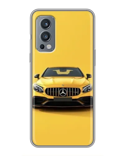 Чохол для OnePlus Nord 2 з картинкою «Жовтий Mercedes GT» Чохол для OnePlus Nord 2 з картинкою «Жовтий Mercedes GT»
