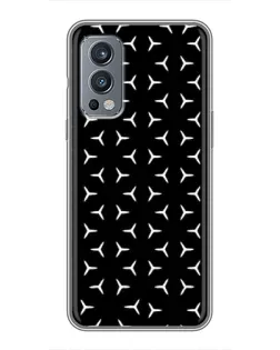 Чехол для OnePlus Nord 2 с картинкой «Mercedes паттерн звезд» Чехол для OnePlus Nord 2 с картинкой «Mercedes паттерн звезд»