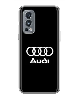 Чохол для OnePlus Nord 2 з картинкою «Класичне лого Audi»