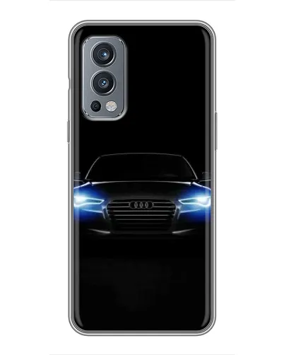 Чохол для OnePlus Nord 2 з картинкою «Audi в неоні» Чохол для OnePlus Nord 2 з картинкою «Audi в неоні»